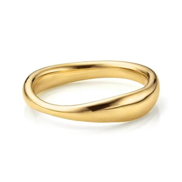 18K Gold Vermeil Nura Reef Stacking Ring - Picture 7 of 16